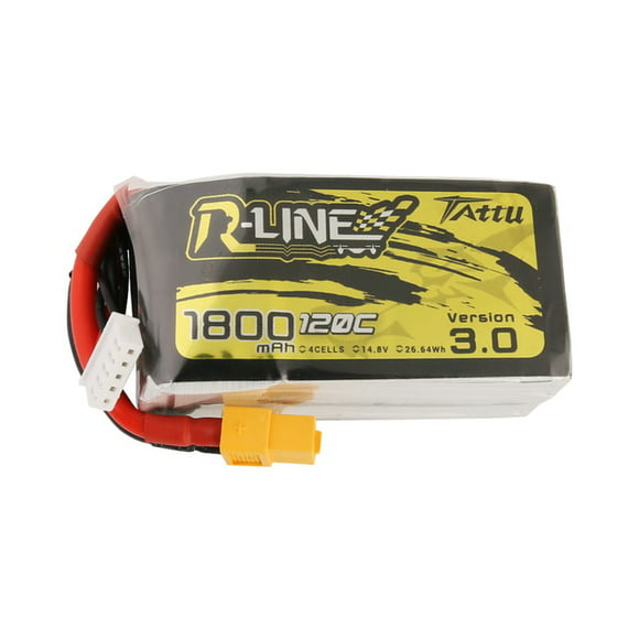 2X Tattu 2700mAh 11.1V 25C 3S1P RC Lipo Battery XT60 Plug For DJI Phantom Vortex